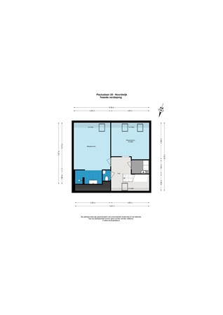 Pauluslaan 20, 2204 CA Noordwijk - Pauluslaan 20 - Noordwijk - Tweede verdieping - 2D.jpg