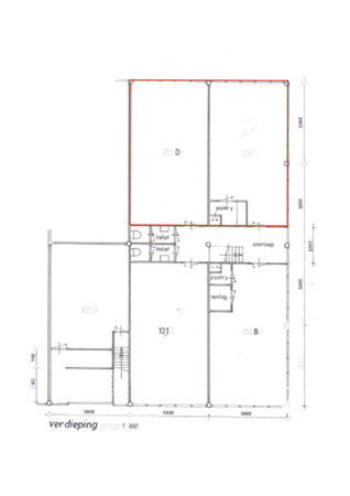 Floorplan - Coenecoop 121C, 2741 PJ Waddinxveen