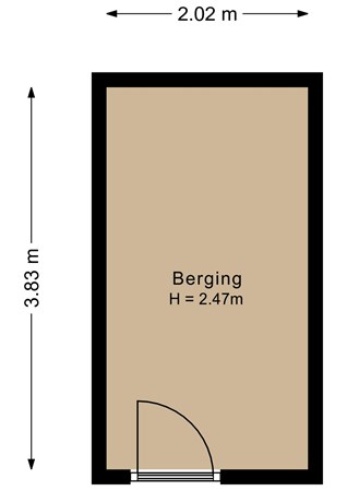 Vaduzdijk 3, 3541 DM Utrecht - Berging - 2D.jpg