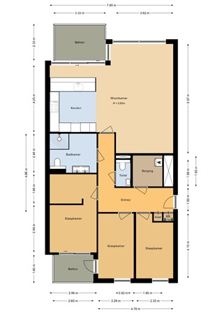 Dublinstraat 20, 3541 CD Utrecht - Appartement - 2D.jpg