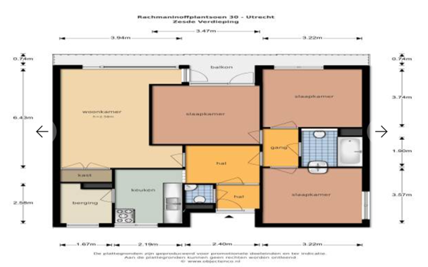 Rachmaninoffplantsoen 30, 3533 JW Utrecht - Floor plan Rachmaninoff (1).png