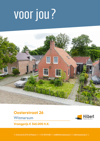 Brochure preview - Oosterstraat 26, 8748 AX WITMARSUM (1)