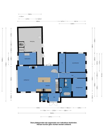 Floorplan - Buren 15, 8761 PB Ferwoude