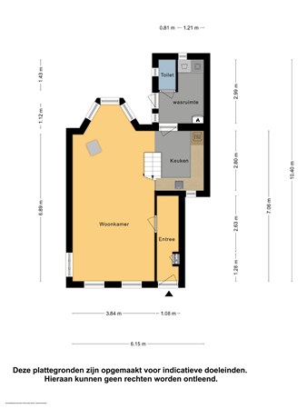 Floorplan - Burgemeester Albertsstraat 5, 8715 JE Stavoren