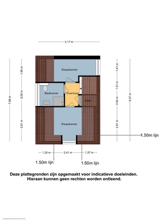 Floorplan - Burgemeester Albertsstraat 5, 8715 JE Stavoren