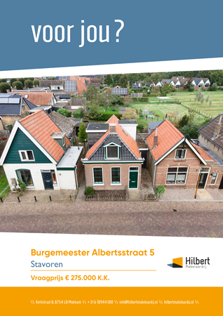 Brochure preview - Burgemeester Albertsstraat 5, 8715 JE STAVOREN (1)