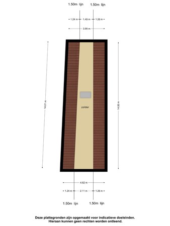 Floorplan - Grote Buren 1, 8749 GC Pingjum