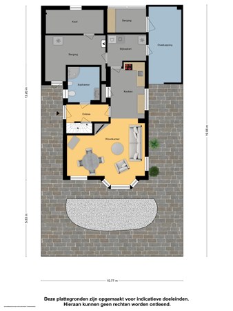 Floorplan - Schoolstraat 5, 8748 AS Witmarsum