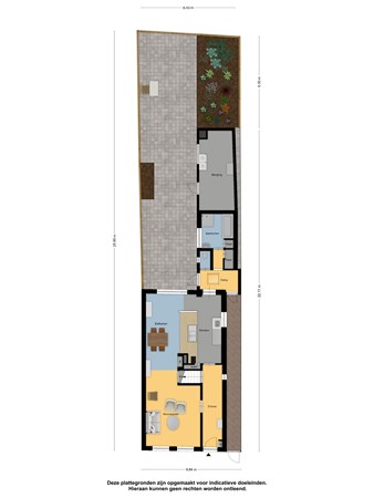 Floorplan - Krommesloot 9, 8754 GD Makkum