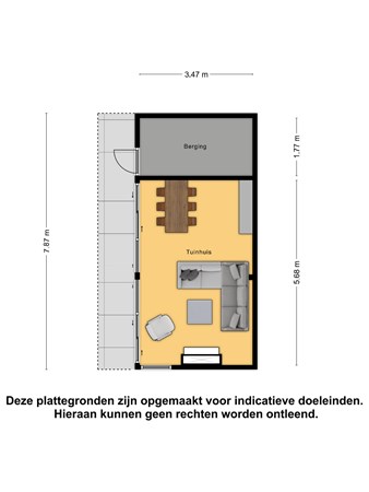 Floorplan - It Ferset 42, 8754 LC Makkum