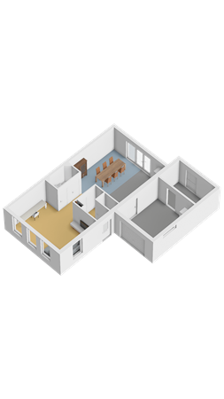 Floorplan - It Ferset 42, 8754 LC Makkum