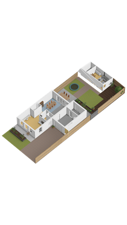 Floorplan - It Ferset 42, 8754 LC Makkum