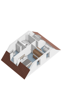 Floorplan - It Ferset 42, 8754 LC Makkum