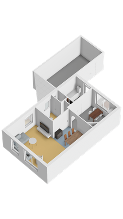 Floorplan - De Draai 12, 9061 DH Gytsjerk