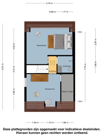 Floorplan - Trasmolen 43, 8754 GL Makkum