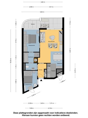 Floorplan - De Skilbank 45, 8754 HP Makkum