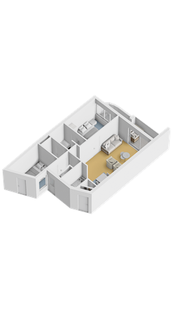 Floorplan - De Skilbank 45, 8754 HP Makkum
