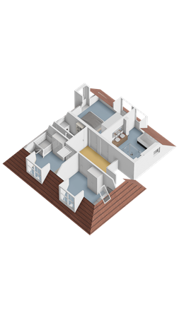 Floorplan - Dorpsstraat 3, 8746 NJ Schraard