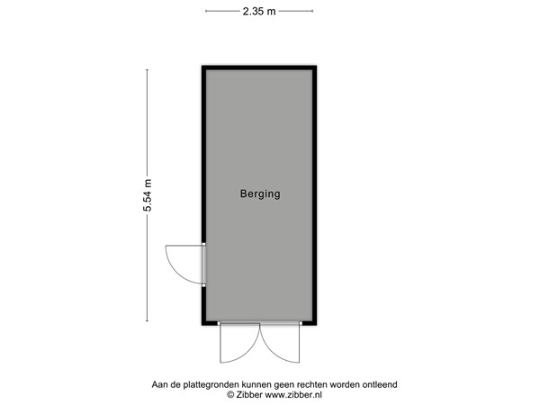 Floorplan - De Gearen 11, 8754 KC Makkum