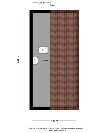 Floorplan - Wûnsstelling 23, 8754 LA Makkum