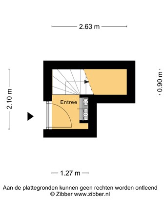 Floorplan - Tuinstraat 2, 8754 CW Makkum