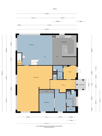 Floorplan - Weersterweg 10A, 8747 NS Wons