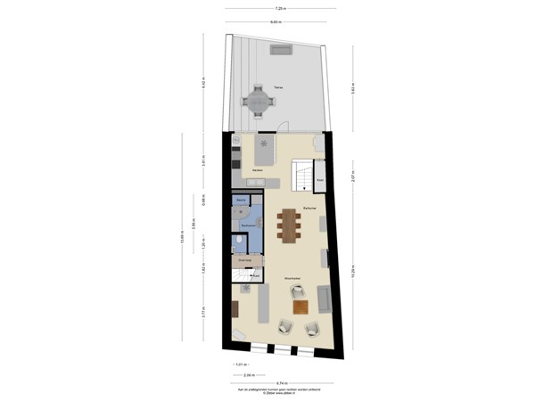 Floorplan - Plein 5, 8754 ER Makkum