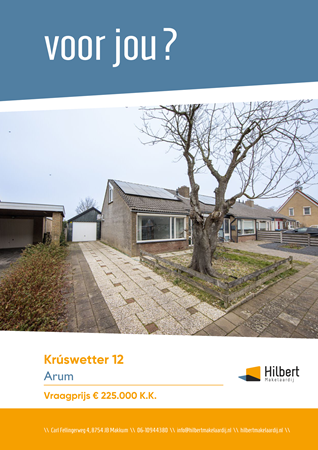 Brochure preview - Krúswetter 12, 8822 VL ARUM (1)