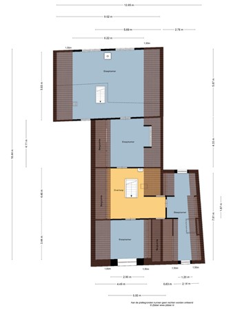 Floorplan - Dorpsweg 22, 8753 JC Cornwerd