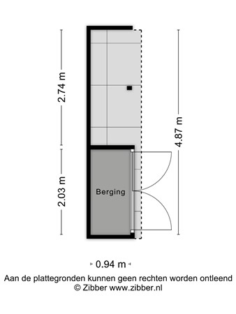 Floorplan - Dorpsweg 22, 8753 JC Cornwerd