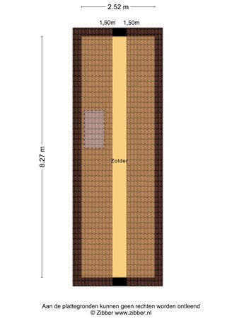 Floorplan - Ds L Touwenlaan 36, 8754 BS Makkum