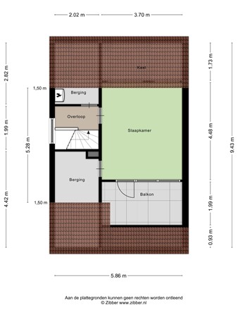 Floorplan - Laurierlaan 4, 8024 XB Zwolle