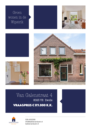 Brochure preview - Van Galenstraat 4, 8023 VR ZWOLLE (1)