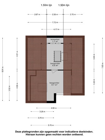 Floorplan - Kerkweg 70, 8091 GB Wezep