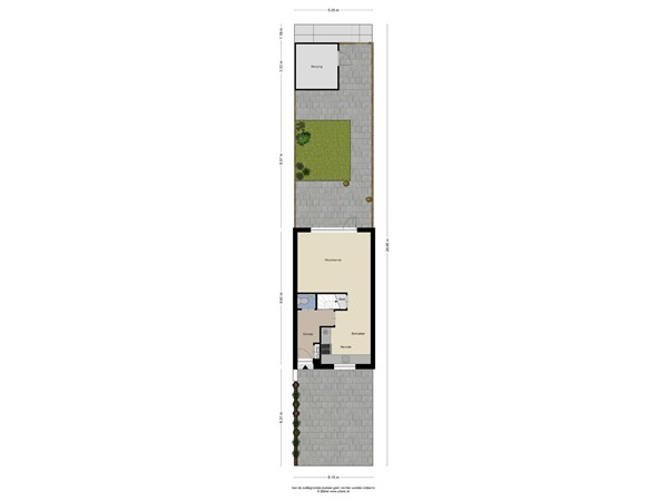 Floorplan - Bremenstraat 24, 8017 KE Zwolle