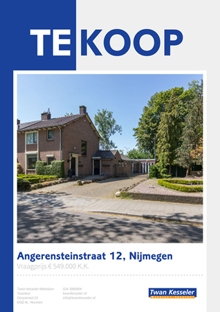 Brochure preview - Angerensteinstraat 12, 6535 JP NIJMEGEN (1)
