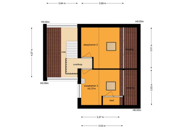 Floorplan - De Boomgaard 2, 6582 CL Heumen