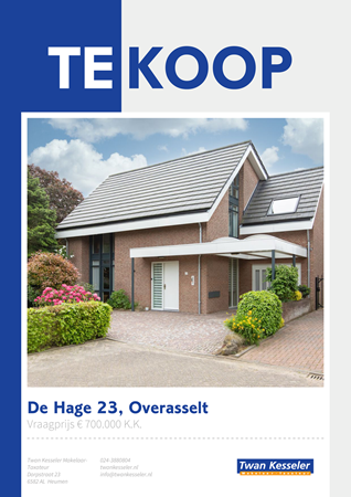 Brochure preview - De Hage 23, 6611 AX OVERASSELT (1)