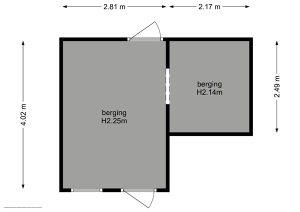 Floorplan - De Hosterd 36, 6582 CB Heumen