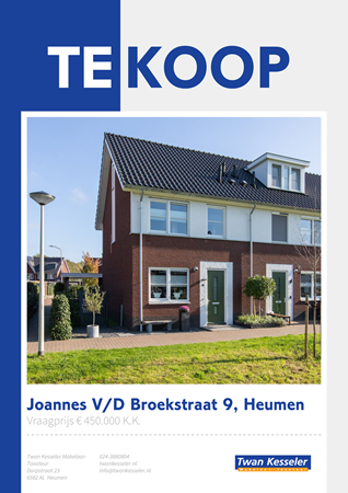 Brochure preview - Joannes Van Den Broekstraat 9, 6582 ED HEUMEN (1)