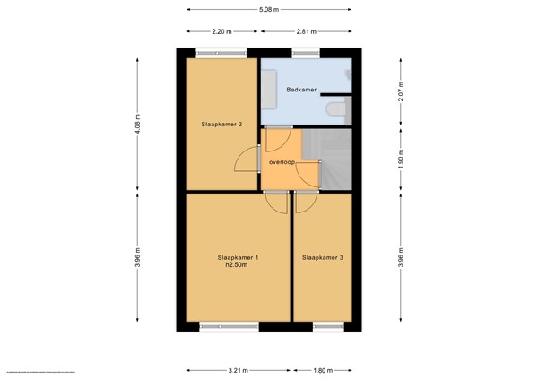 Floorplan - Jonckherenhof 46, 6581 GD Malden