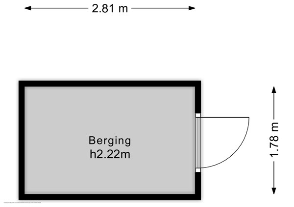 Floorplan - Bezembinder 18, 6562 JN Groesbeek