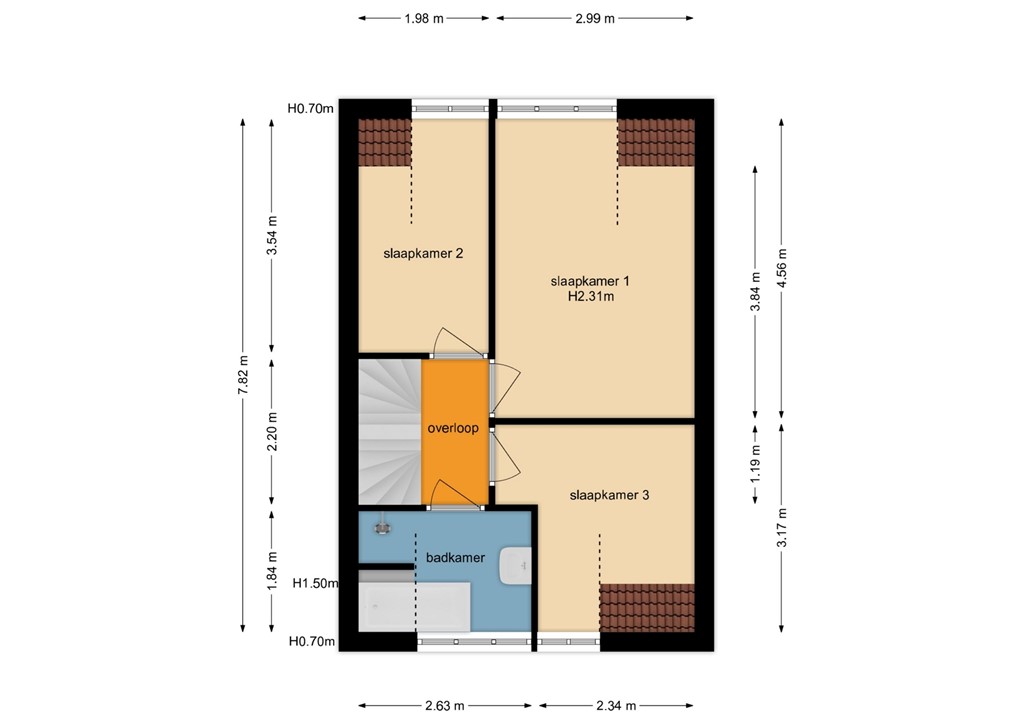 mediumsize floorplan