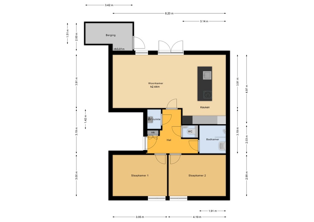 mediumsize floorplan
