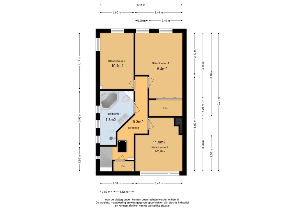 mediumsize floorplan