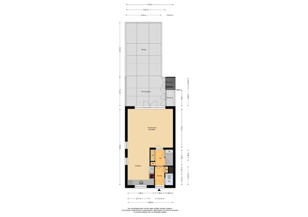Floorplan - Prinsenweg 41, 6584 AZ Molenhoek