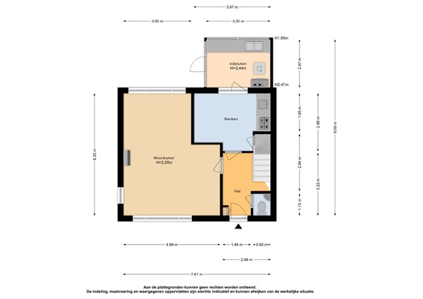 Floorplan - Stiftstraat 12, 6584 AL Molenhoek