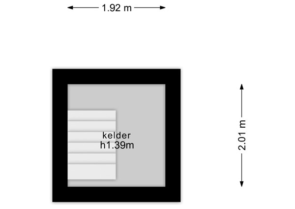 Floorplan - Anjerstraat 9, 6581 WS Malden