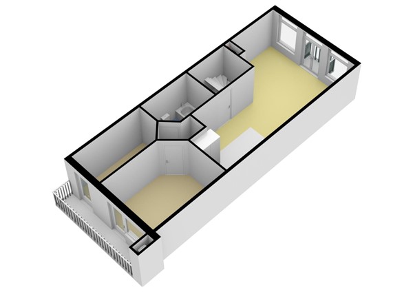 De Clercqstraat 6C, 1052 NC Amsterdam - 