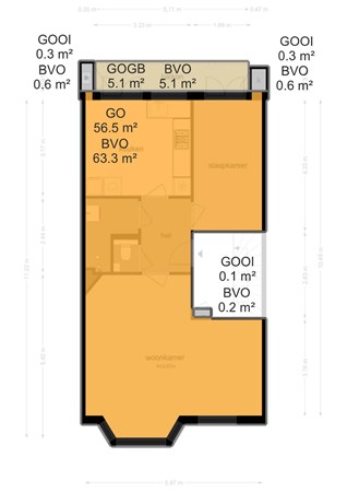 Hoendiepstraat 21-1, 1079 LR Amsterdam - 11255_NEN.jpg